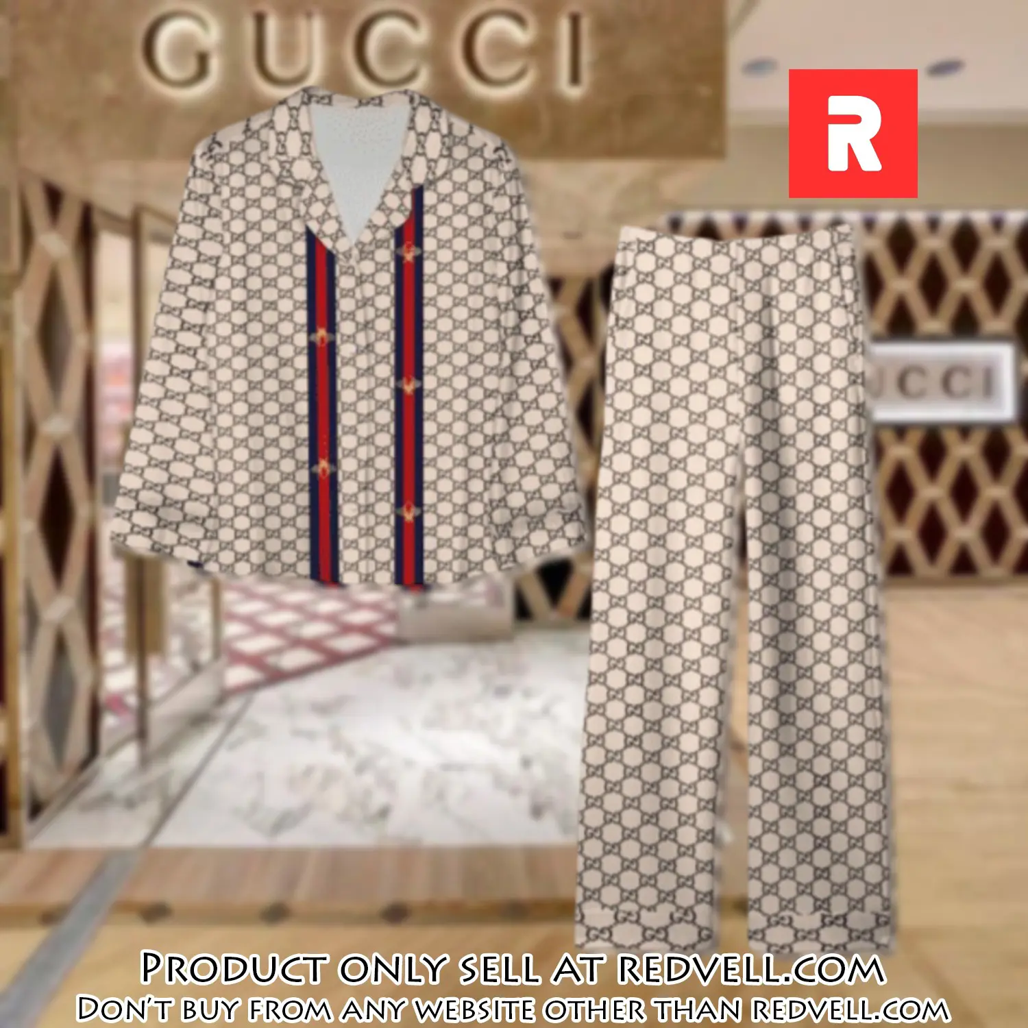 Trending luxury gc satin pajama set pjs1068 rv5547798